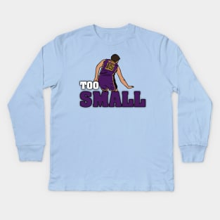 Austin Reaves "Too Small" Full Kids Long Sleeve T-Shirt